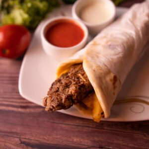 2pcs Seekh Kebab Wrap