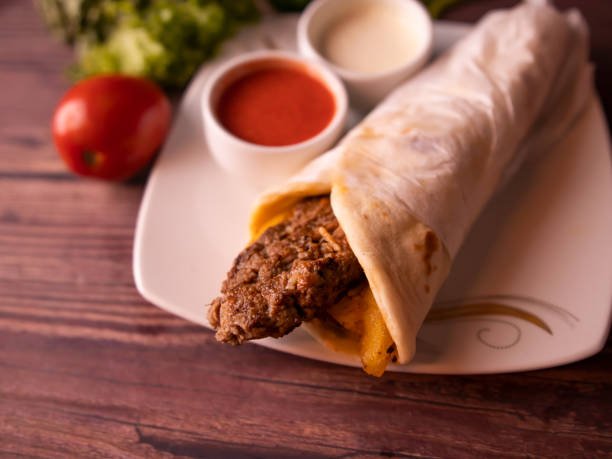 2pcs Seekh Kebab Wrap