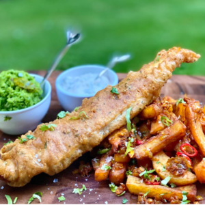 Masala Fish And Chips