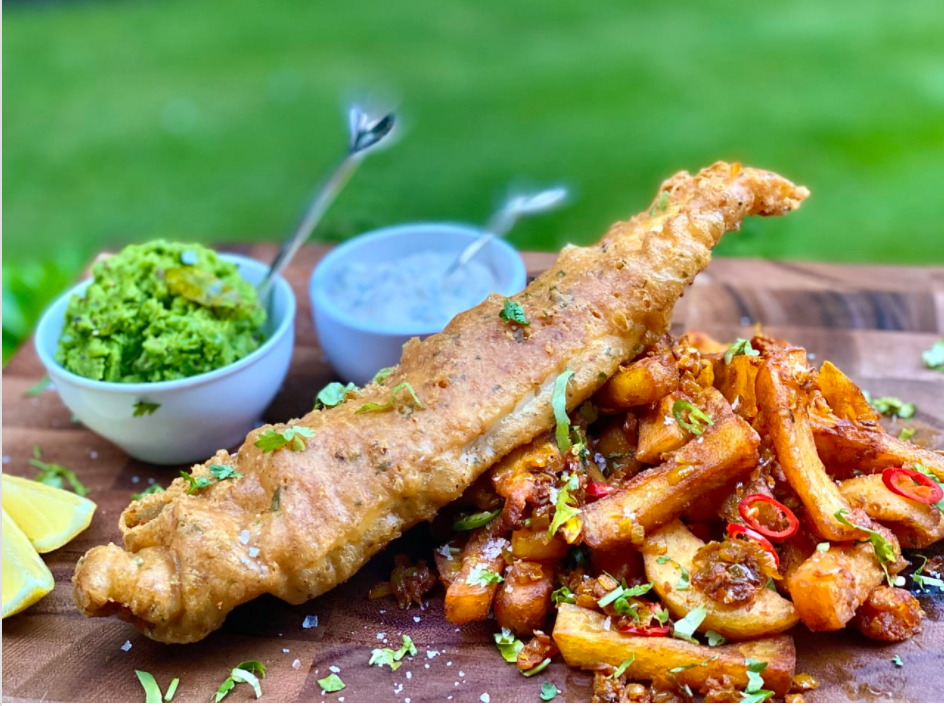 Masala Fish And Chips