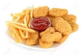 6pcs Nuggets With Chips